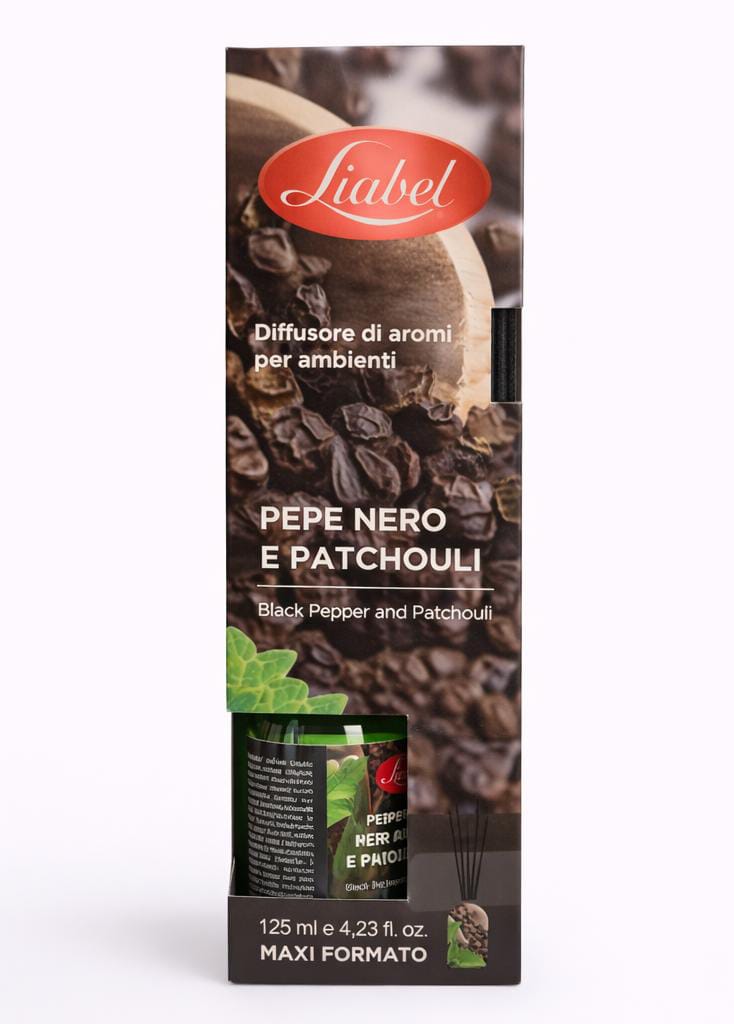 DIFFUSORE AMBIENTE PEPE NERO E PATCHOLI