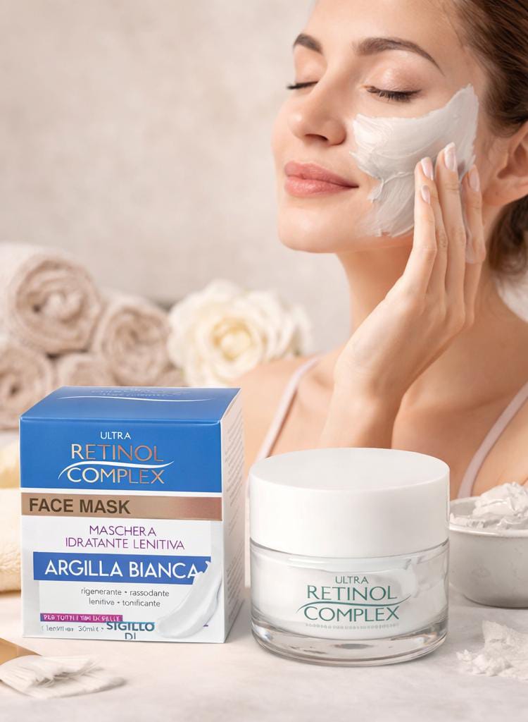 MASCHER ARGILLA BIANCA