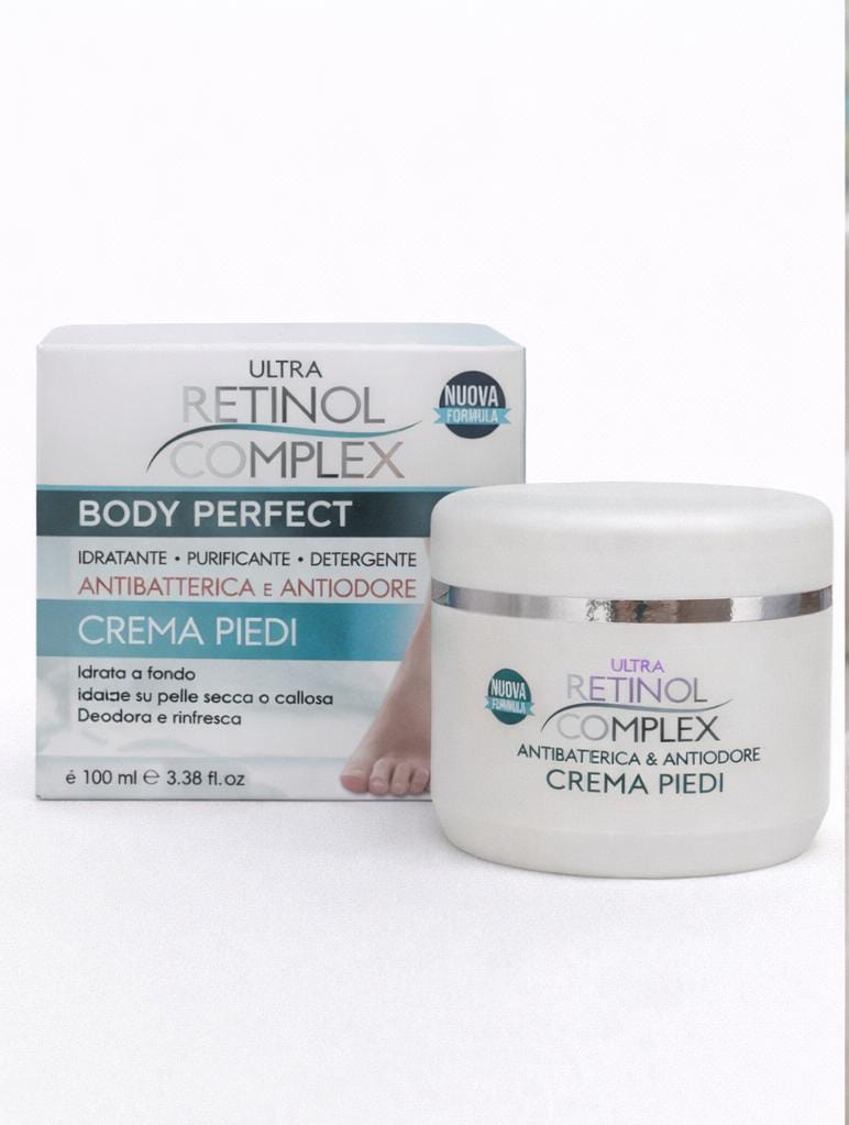 CREMA PIEDI ANTIBATTERICA E ANTIODORE