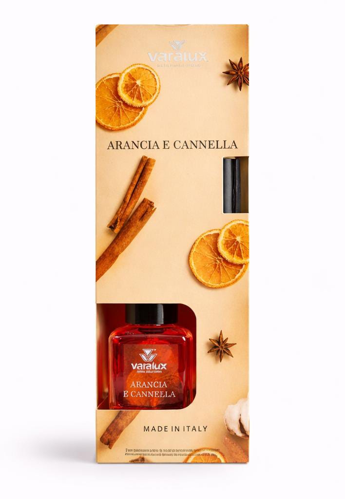 DIFFUSORE AMBIENTE ARANCIA E CANNELLA
