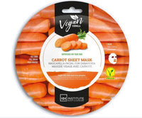 Maschera viso vegana alla carota